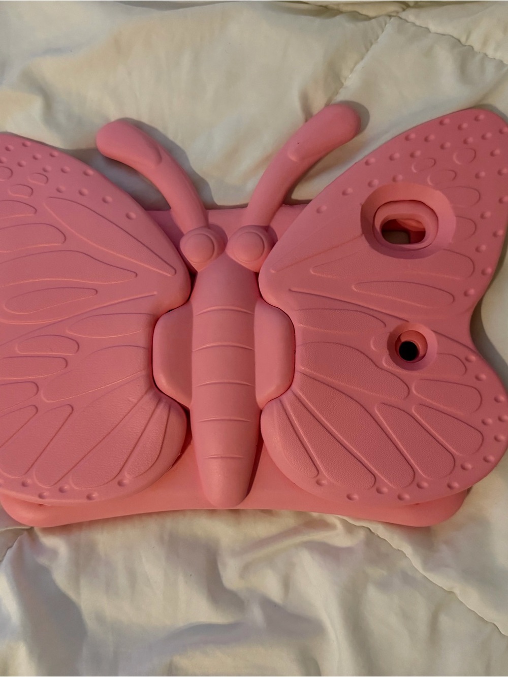 Source Unknown Pink Butterfly Tablet Case